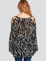 ODM Ladies Long Sleeve Blouses