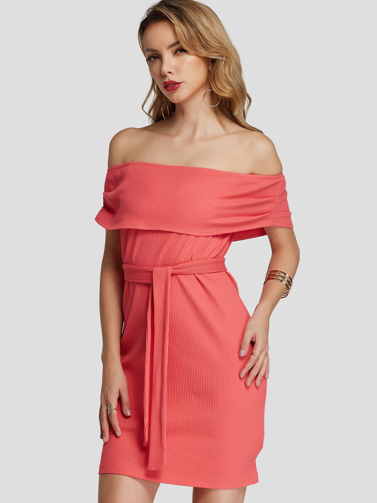 ODM Ladies Short Sleeve Mini Dresses