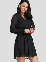 OEM Ladies Black Casual Dresses