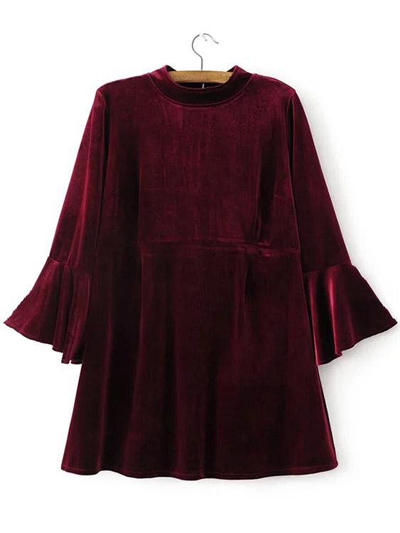 ODM Ladies Long Sleeve Casual Dresses