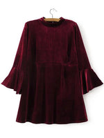 ODM Ladies Long Sleeve Casual Dresses