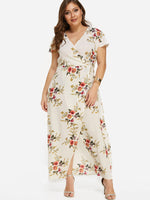 OEM ODM Womens Short Sleeve Plus Size Maxi Dresses