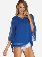 ODM Ladies 3/4 Sleeve Blouses