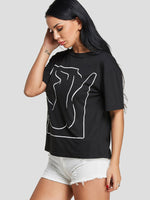 ODM Ladies Short Sleeve T-Shirts