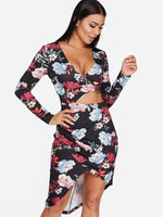 OEM Ladies Floral Floral Dresses
