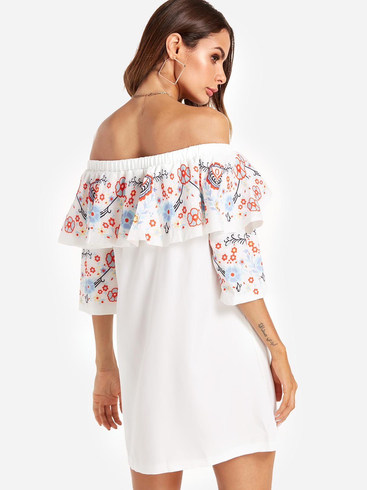 NEW FEELING Womens White Mini Dresses