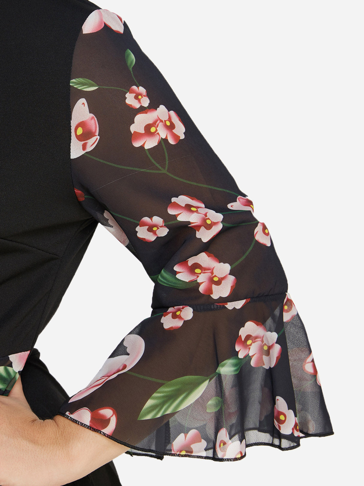 ODM Ladies Long Sleeve Plus Size Dresses