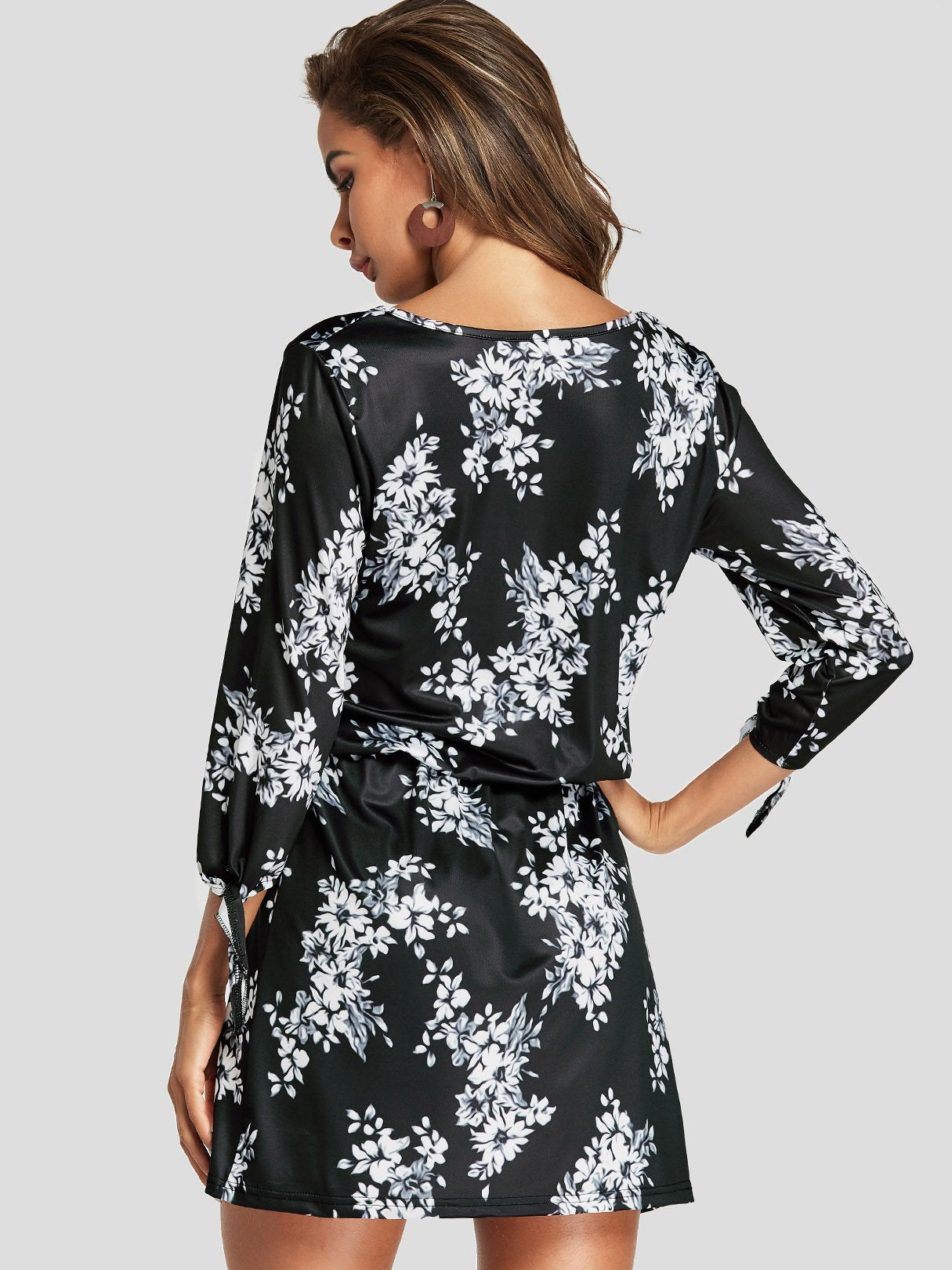 OEM ODM Womens Short Sleeve Mini Dress