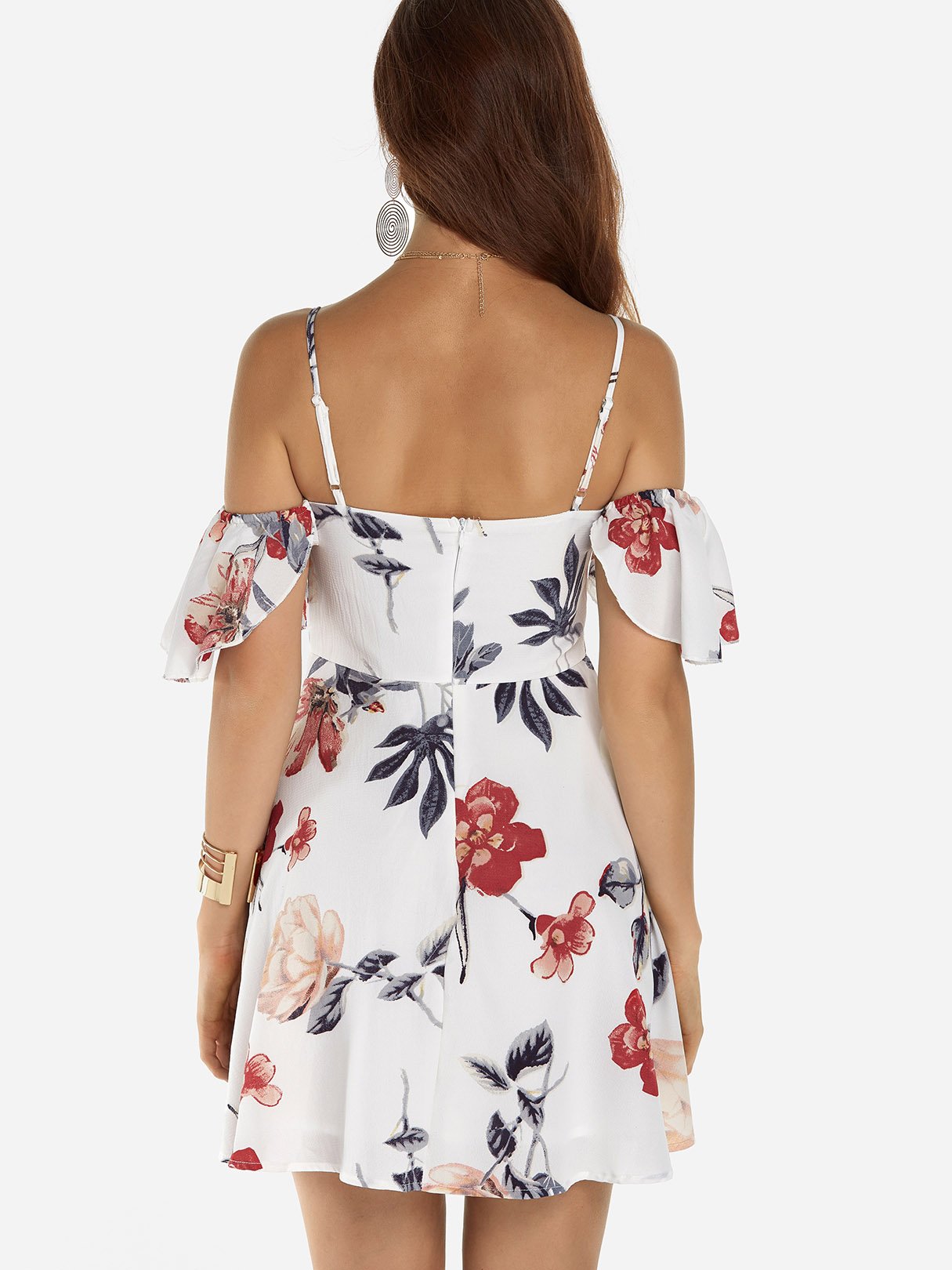 NEW FEELING Womens White Mini Dresses