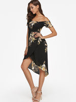 Custom Womens Floral Print Dresses