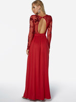 NEW FEELING Womens Red Maxi Dresses
