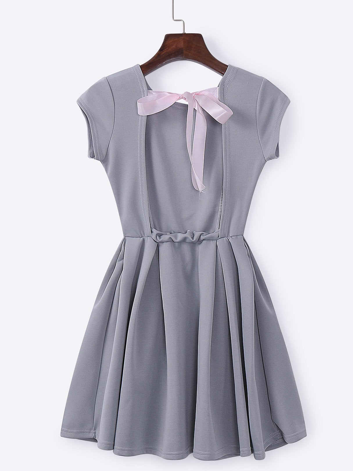 ODM Ladies Short Sleeve Mini Dress
