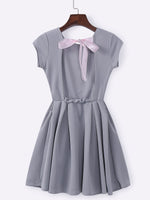 ODM Ladies Short Sleeve Mini Dress