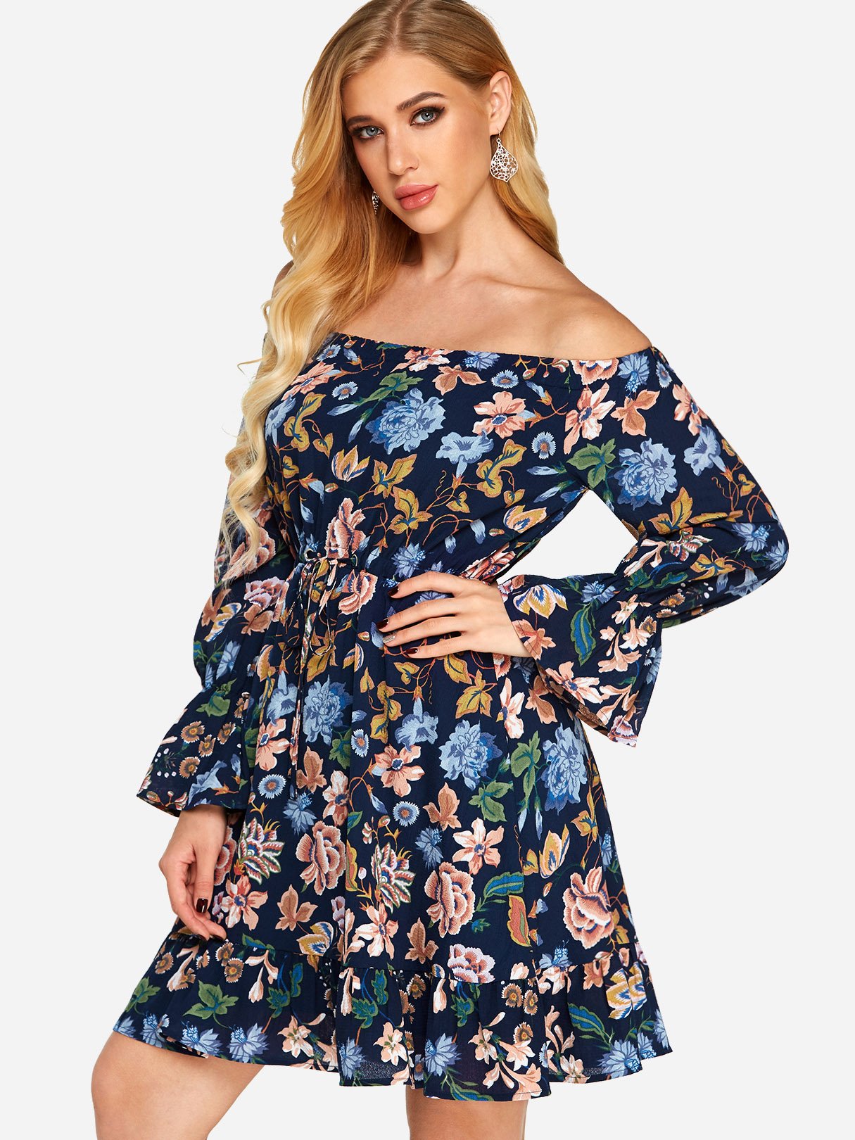ODM Ladies Long Sleeve Dresses