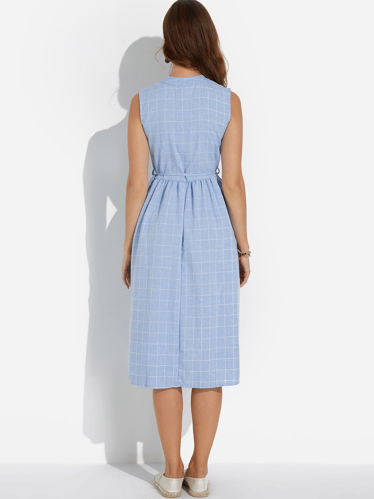 NEW FEELING Womens Blue Casual Dresses