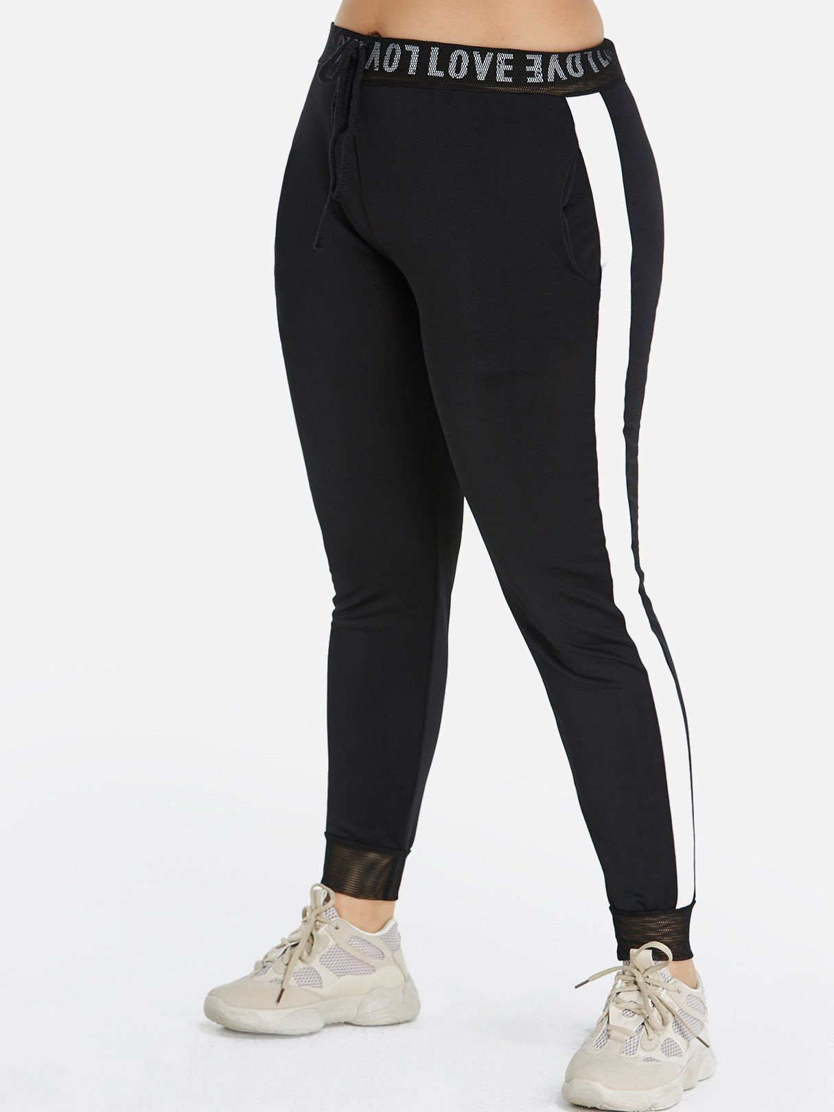 OEM Ladies Black Plus Size Bottoms