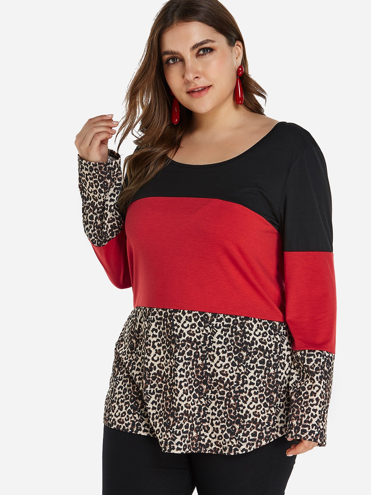 Custom Womens Plus Size Purple Tops