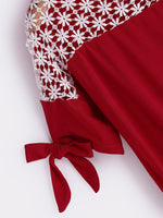 OEM Ladies Red Casual Dresses