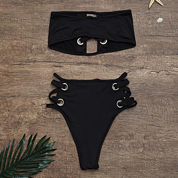 ODM Ladies Sleeveless Two Piece Bikinis