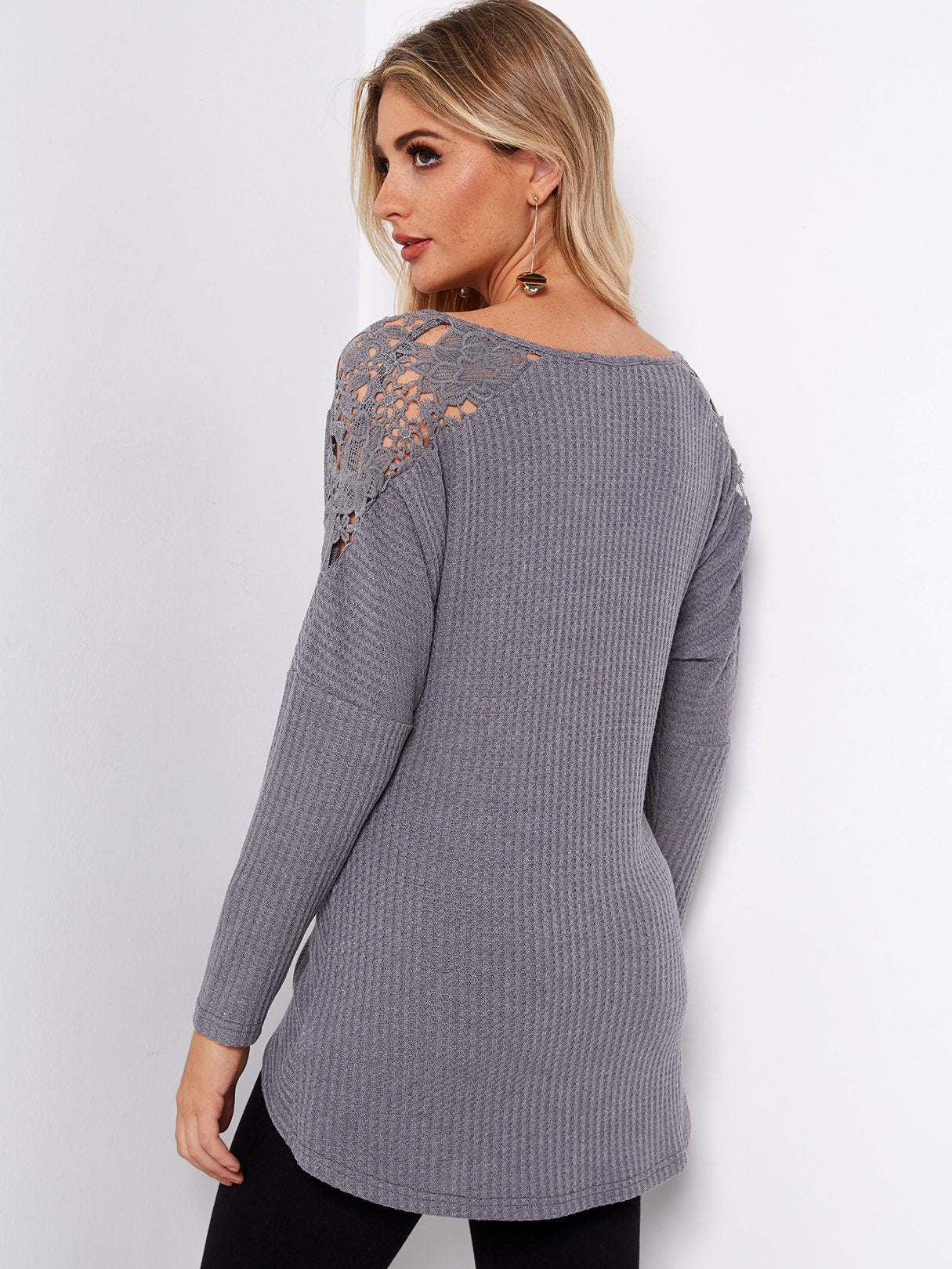 NEW FEELING Womens Grey T-Shirts