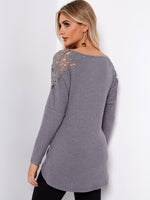 NEW FEELING Womens Grey T-Shirts