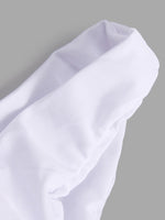 OEM ODM White Strapless Bandeau Bikini
