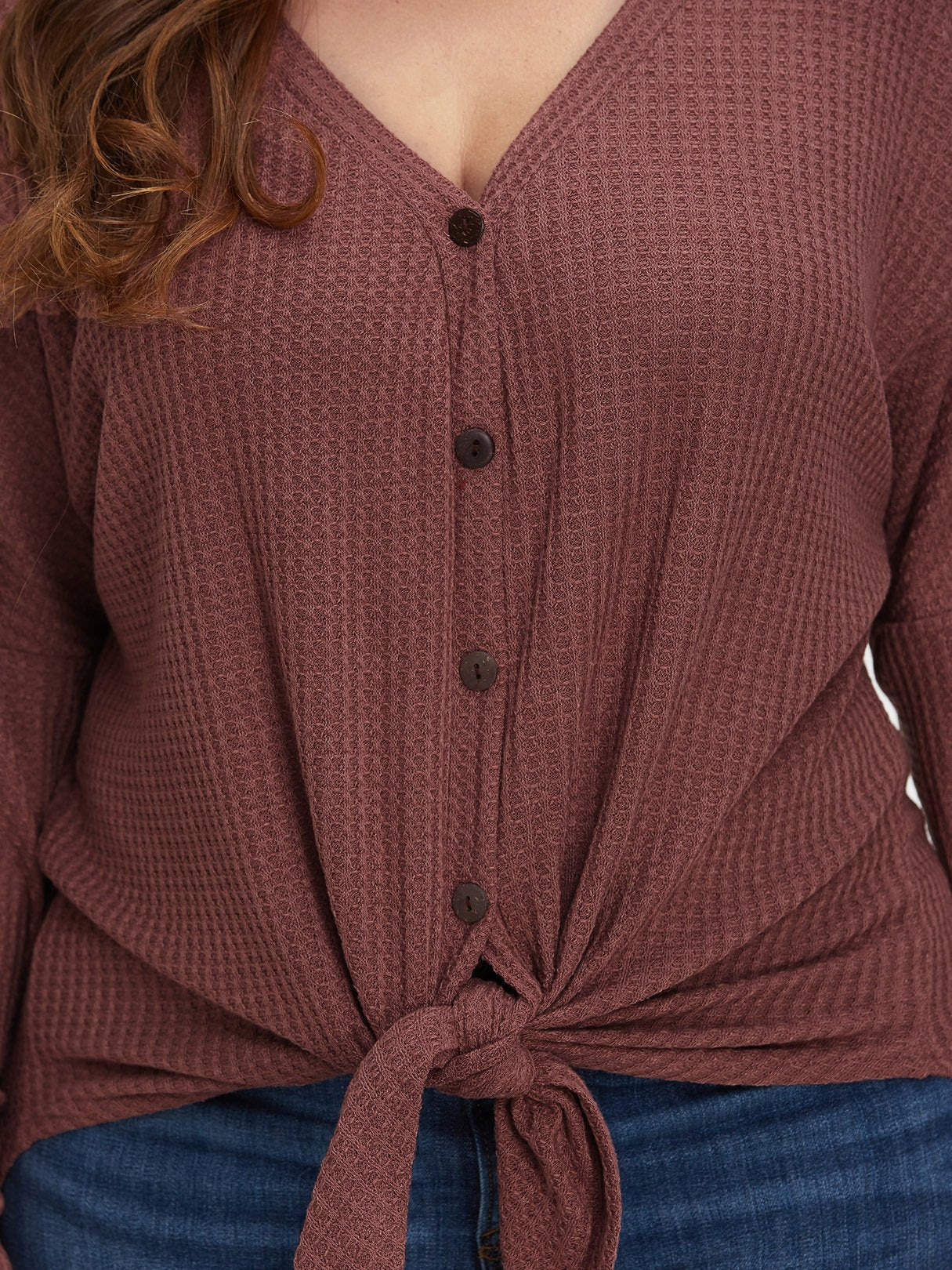 ODM Ladies Long Sleeve Plus Size Tops