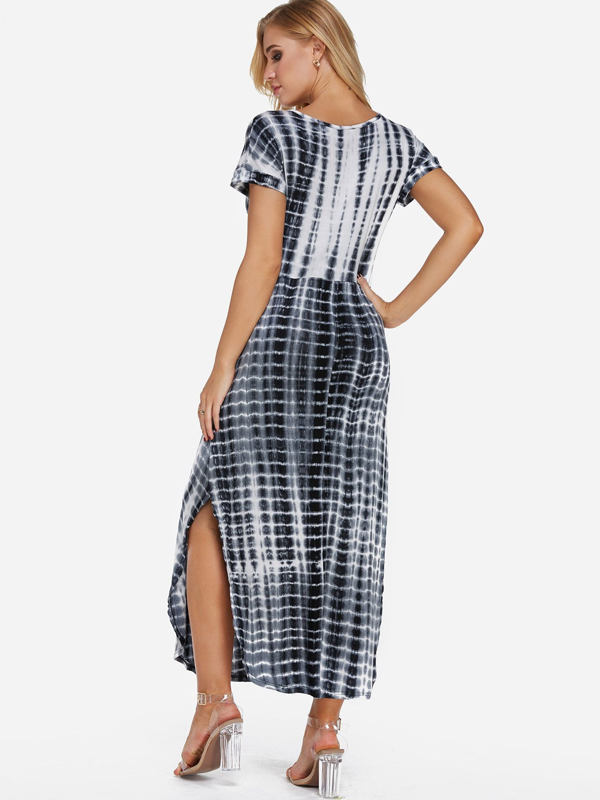 OEM ODM Womens Black V-Neck Dresses