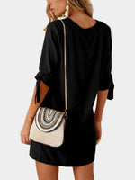 NEW FEELING Womens Black Mini Dresses