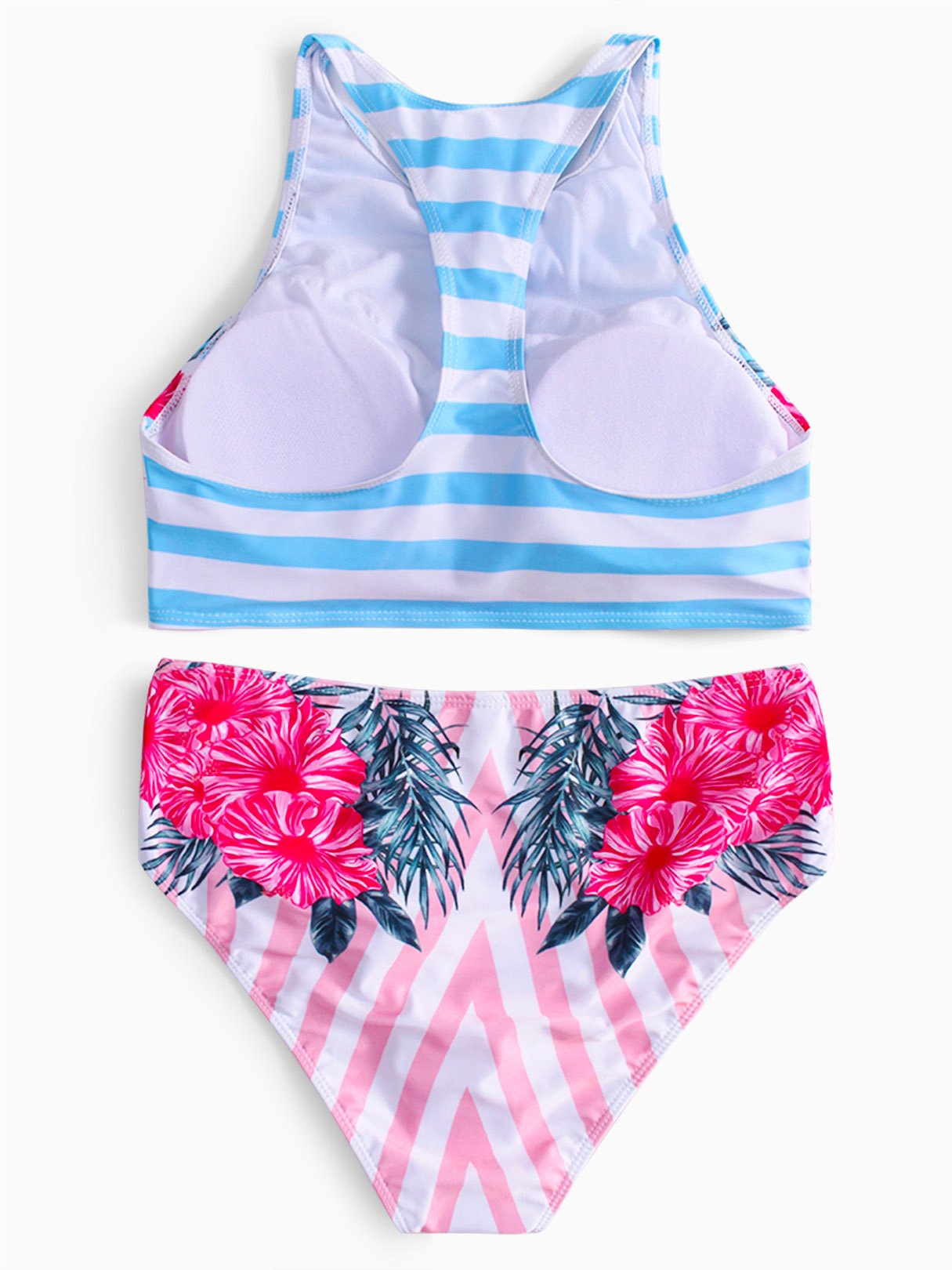 NEW FEELING Womens Floral Bikinis