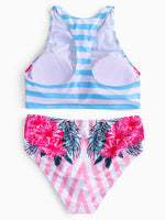 NEW FEELING Womens Floral Bikinis