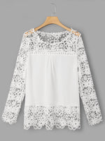 NEW FEELING Womens White T-Shirts