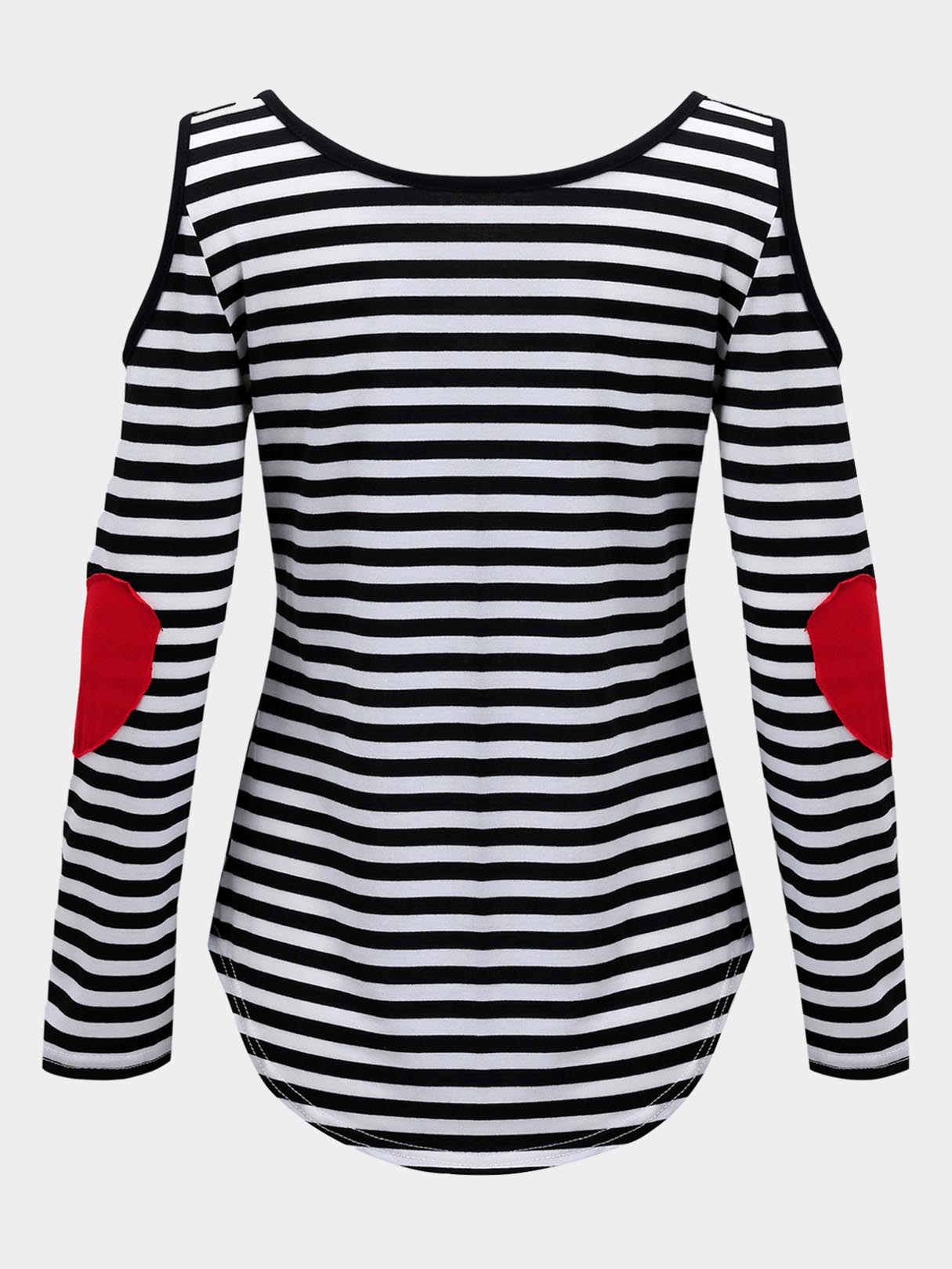 NEW FEELING Womens Striped T-Shirts