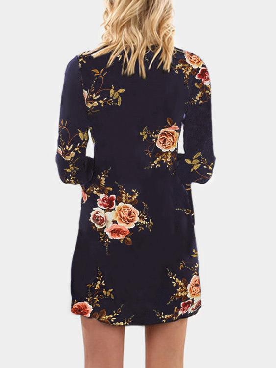 NEW FEELING Womens Navy Mini Dresses