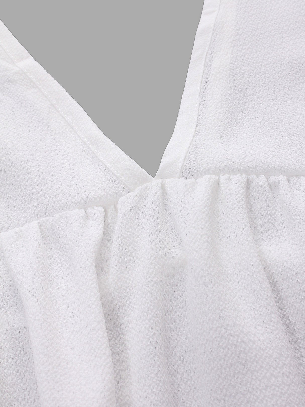 OEM Ladies White Mini Dresses