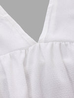 OEM Ladies White Mini Dresses