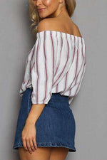 NEW FEELING Womens Multi Blouses