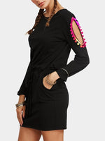 OEM Ladies Black Casual Dresses