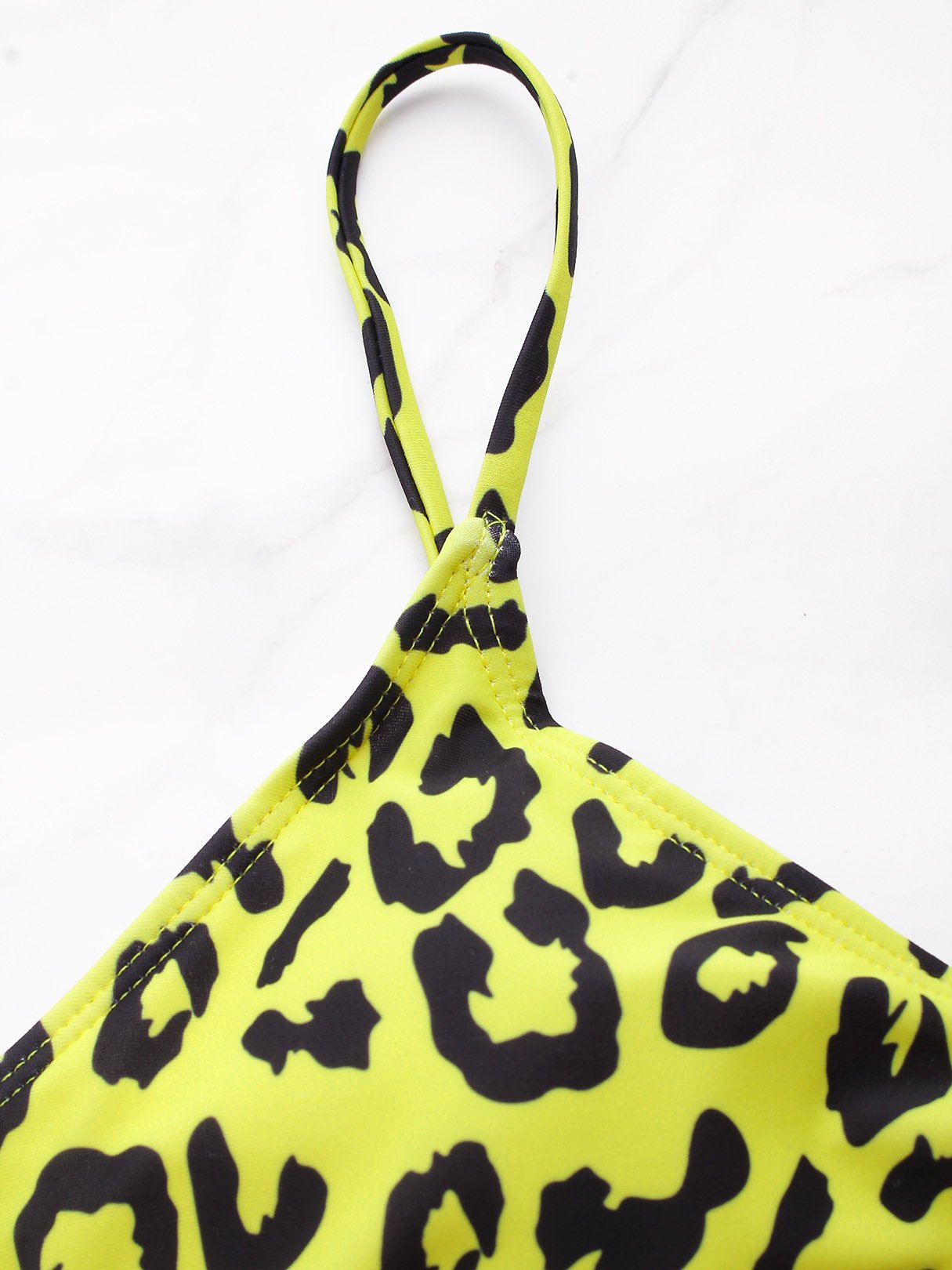 Custom Womens Leopard Bikini Set Swimwear