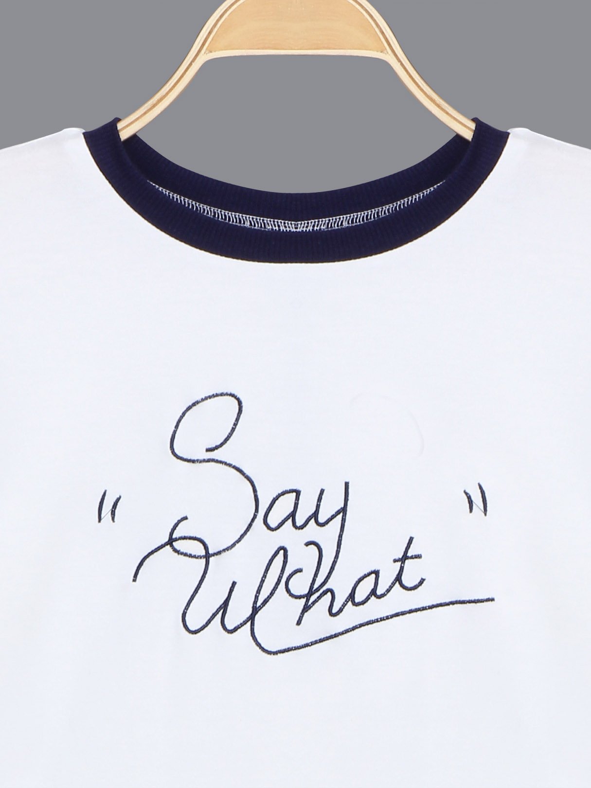 OEM Ladies White T-Shirts