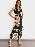 OEM ODM Womens Short Sleeve Maxi Dresses