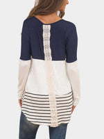 NEW FEELING Womens Color Block T-Shirts