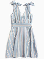 NEW FEELING Womens Blue Sexy Dresses