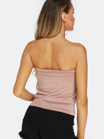 NEW FEELING Womens Light Pink Camis
