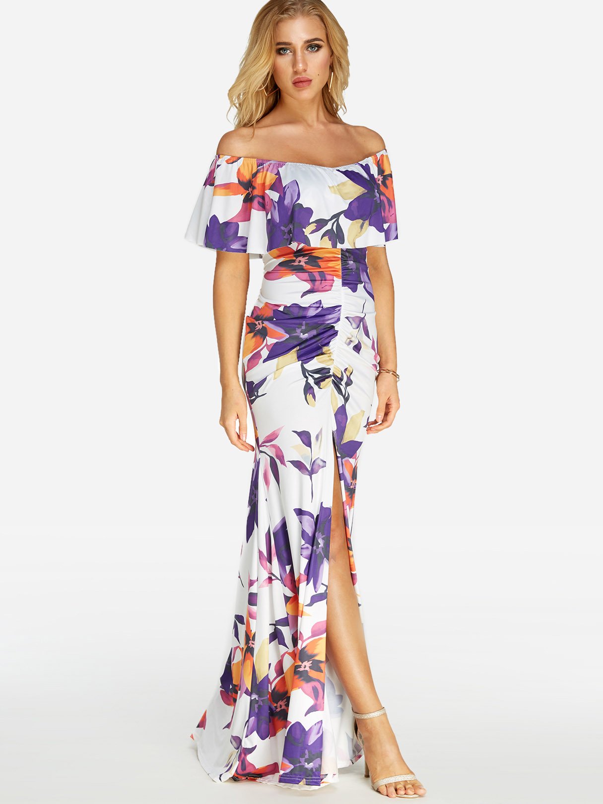 OEM Ladies Floral Floral Dresses