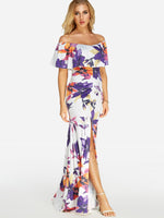 OEM Ladies Floral Floral Dresses