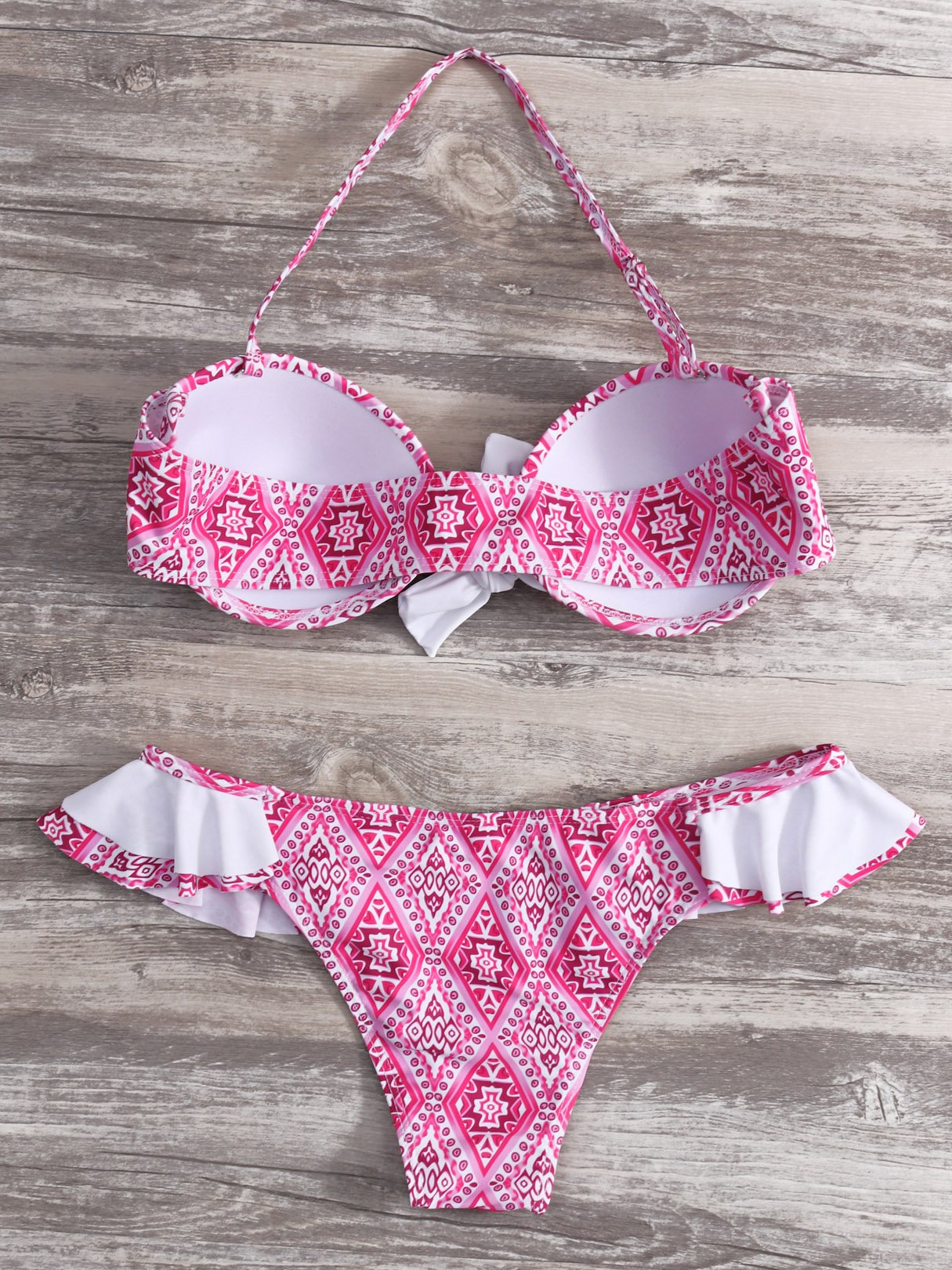 NEW FEELING Womens Pink Bikinis