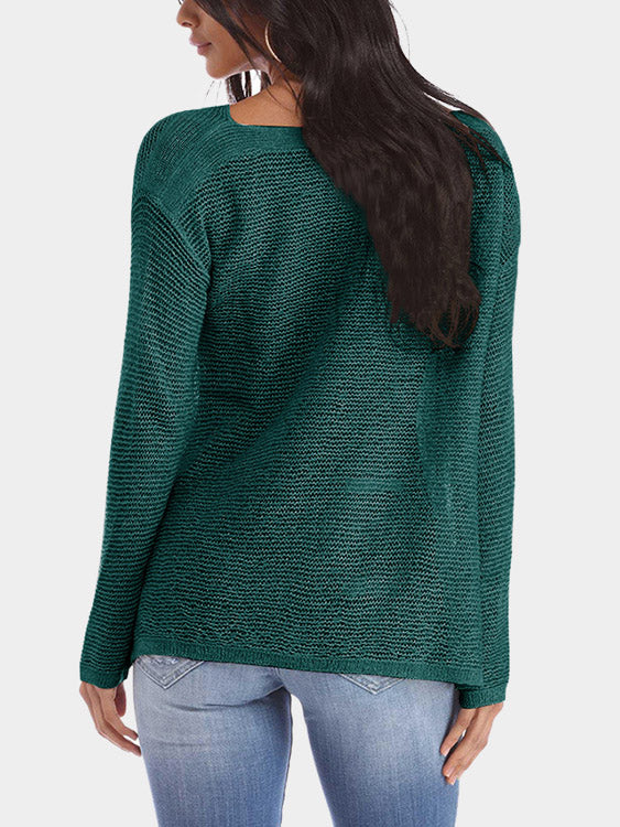 NEW FEELING Womens Green T-Shirts