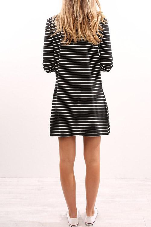 OEM Ladies Black Casual Dresses