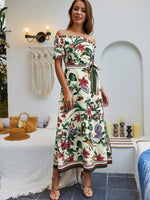 Custom Womens Floral Print Dresses